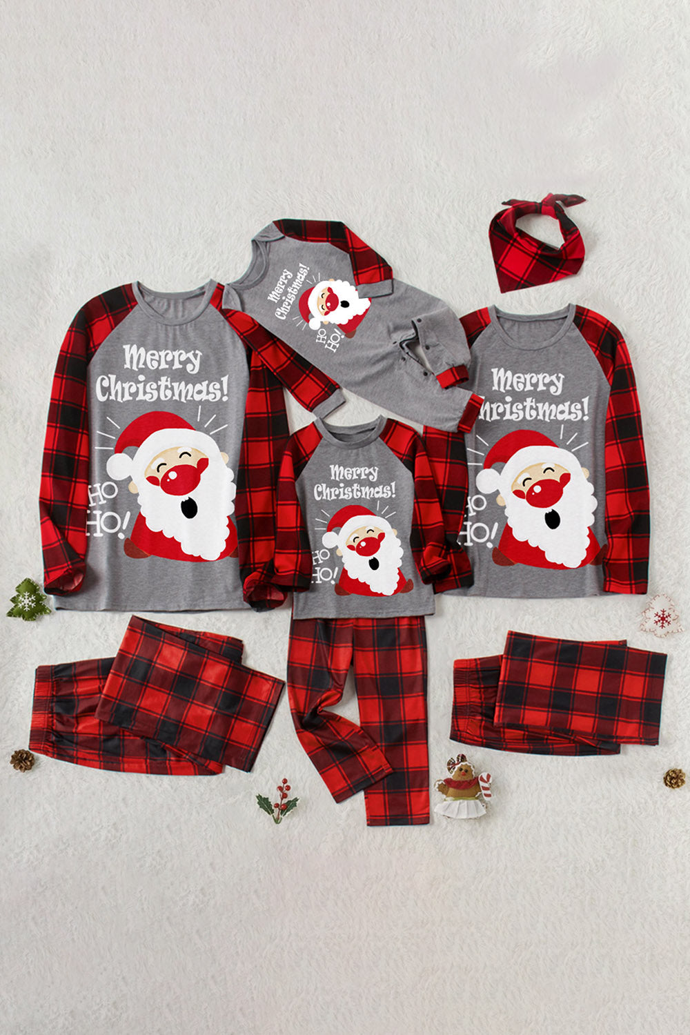 Green Bay Packers NFL Christmas Plaid Family Pajamas Set Gift For