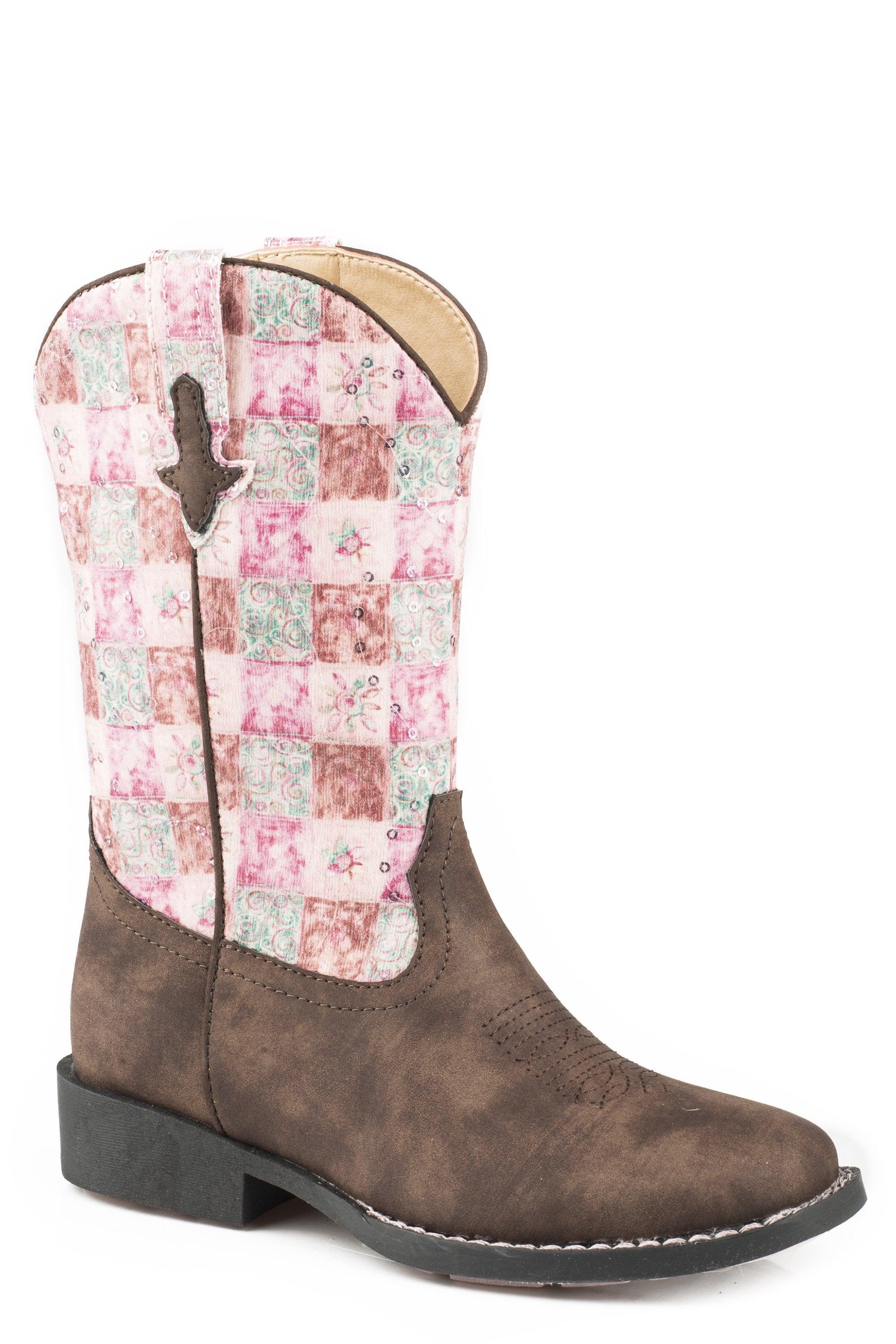 POWDER COVER -CALF ROPER FLORAL/WHITE | twistedtack