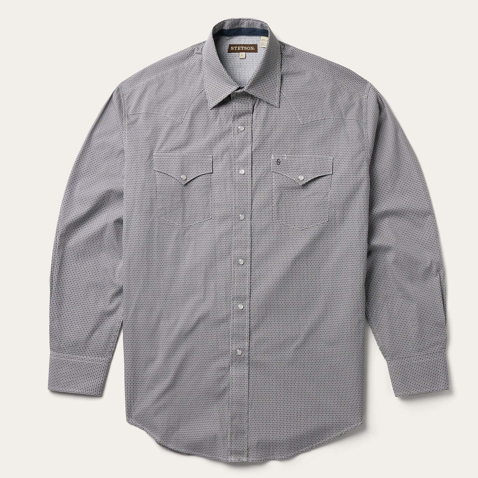 Stetson Turquoise Snap Western Denim Shirt – Flyclothing LLC