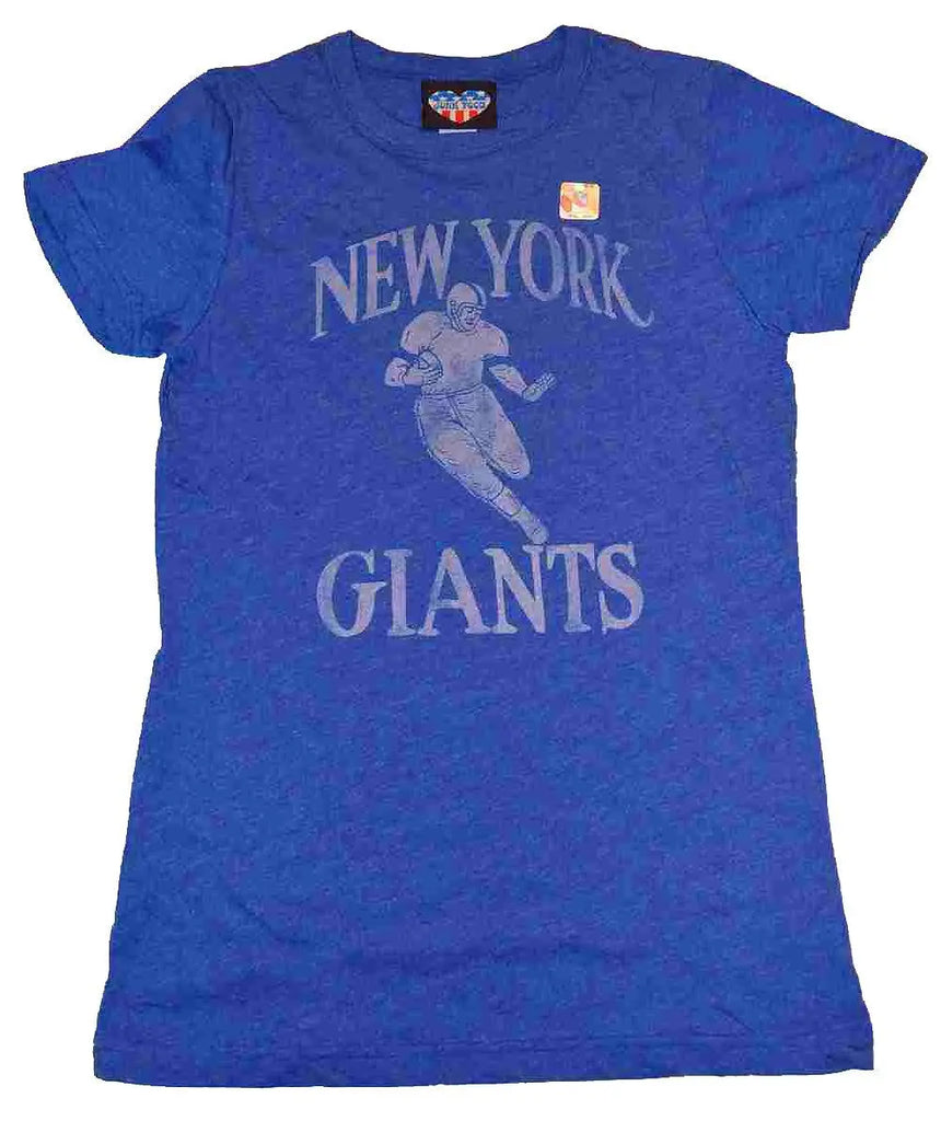 NFL New York Giants Vintage Raglan by Junk Food Clothing I ShopAA