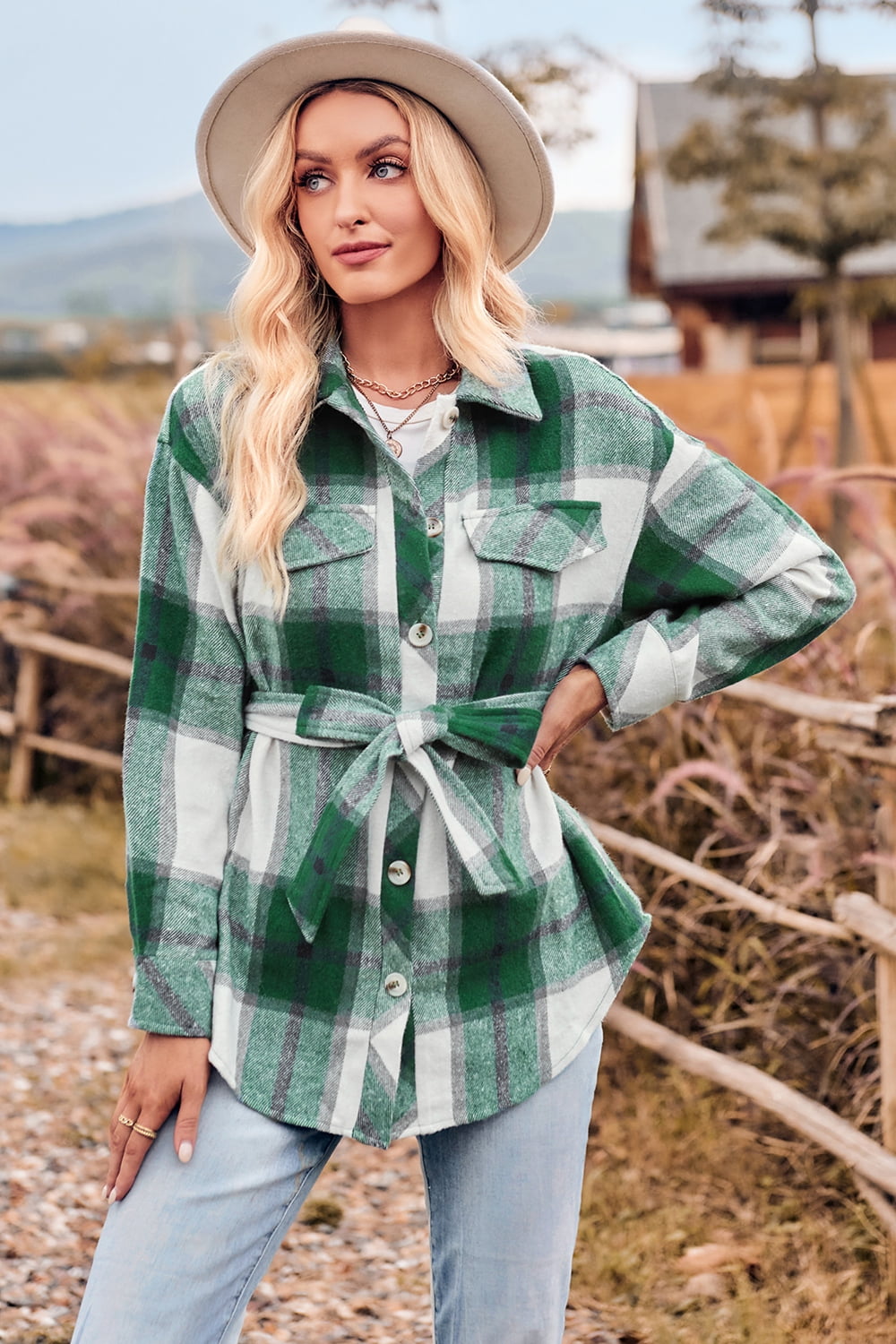 women's packer flannel shirt