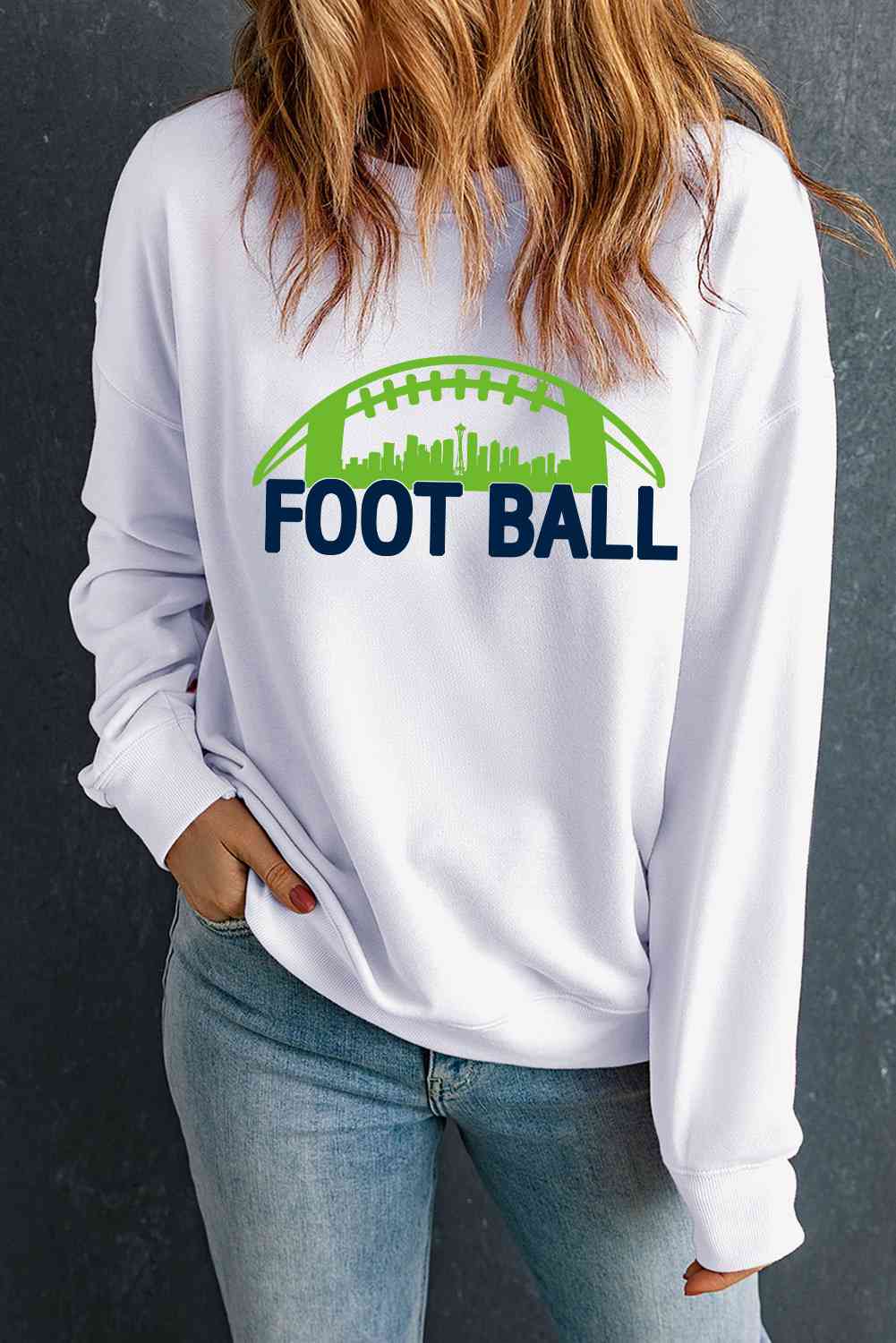 Womens Football Fine Jersey T-shirts - Louisville 