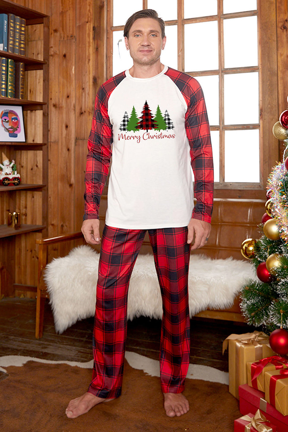 Dallas Cowboys NFL Christmas Plaid Family Pajamas Set Gift For Family