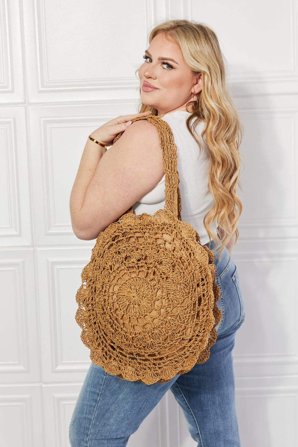 Clare V round straw bag - Dressed to Kill