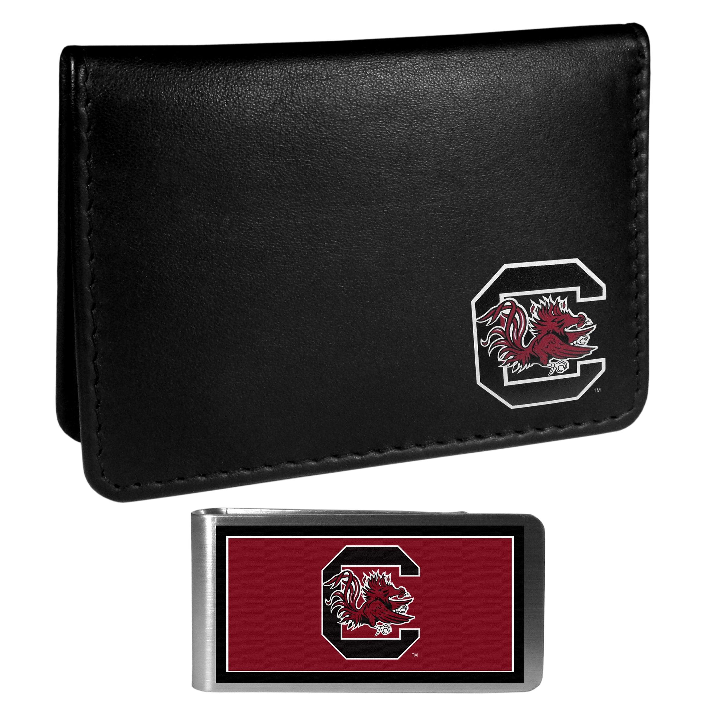 NCAA Siskiyou Sports Mens Louisville Cardinals Leather Bi-fold Wallet One  Size Black