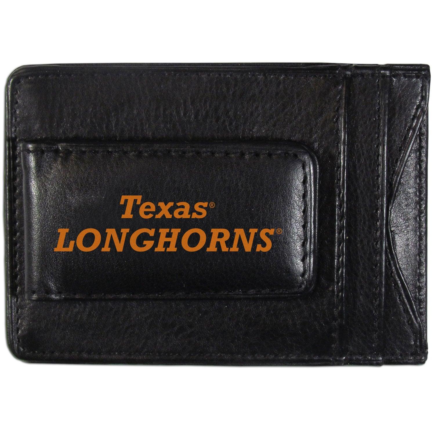 Eagles Wings Texas Longhorns Front Pocket Wallet