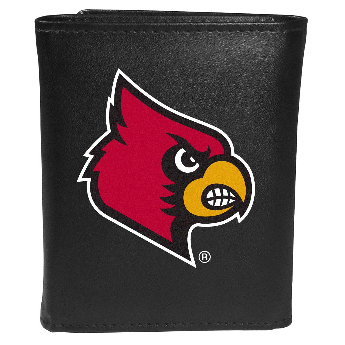 Men's Louisville Cardinals Big Logo Moccasin Slippers