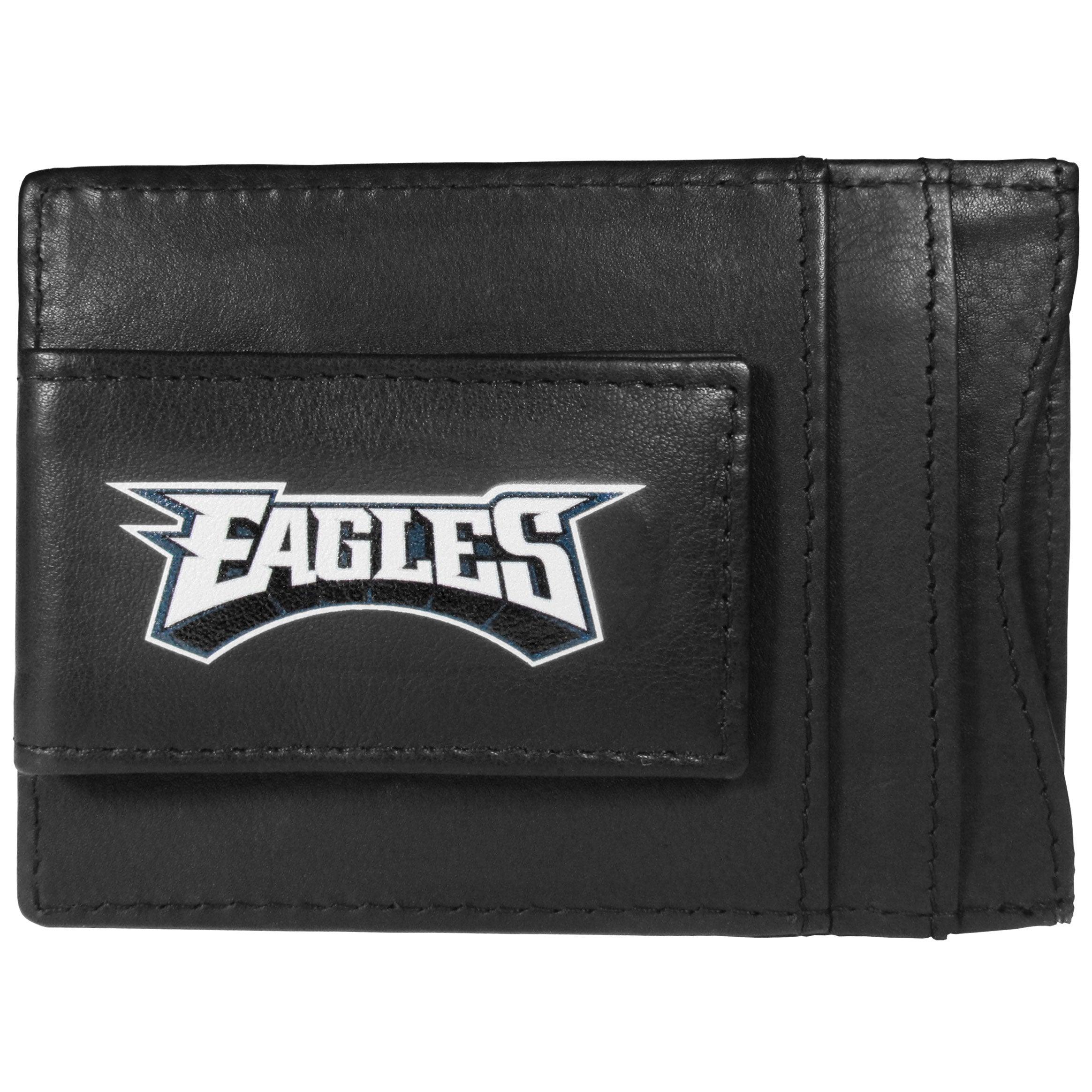 Eagles Wings Men's San Francisco Giants Leather Front Pocket Wallet