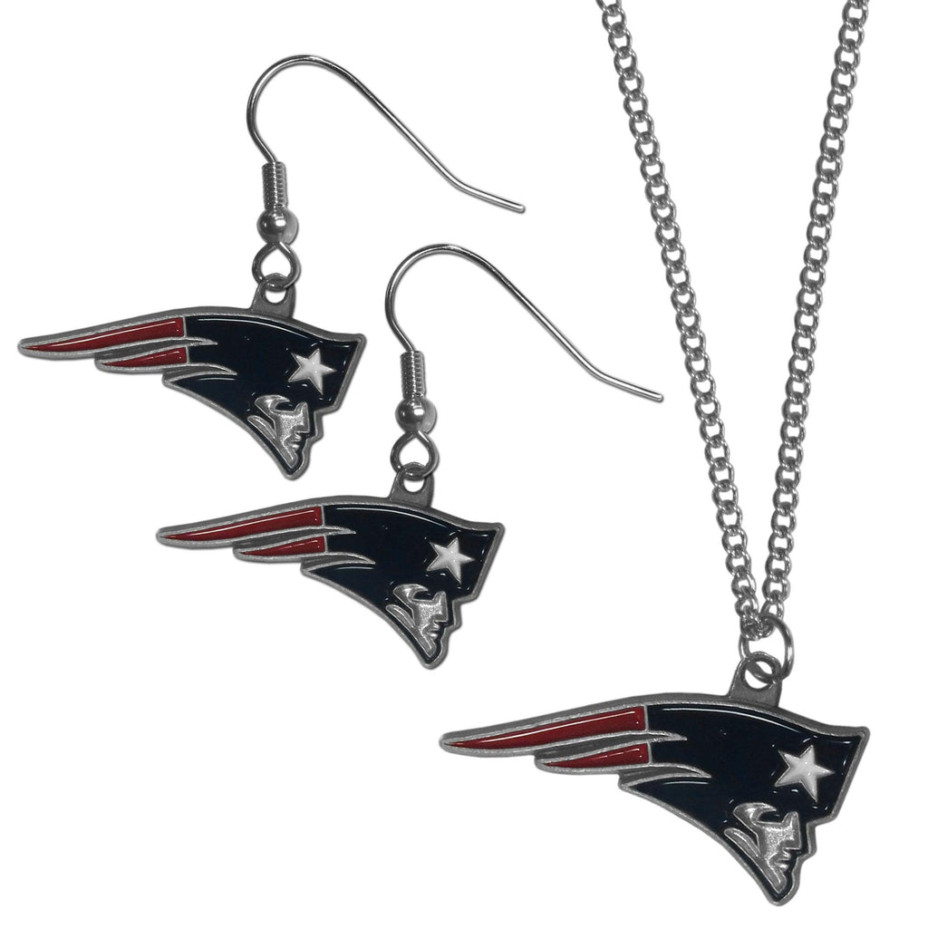 Louisville Cardinals Dangle Earrings and Chain Necklace Set