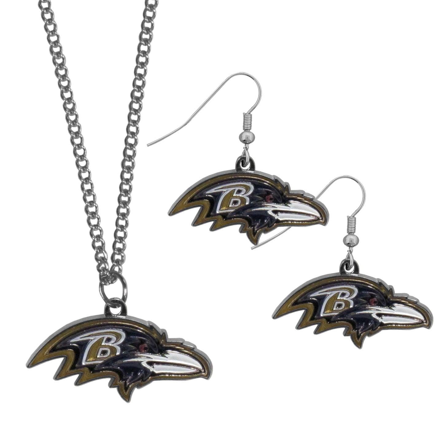 NFL Siskiyou Sports Womens Philadelphia Eagles Dangle Earrings and Chain  Necklace Set One Size Team Color