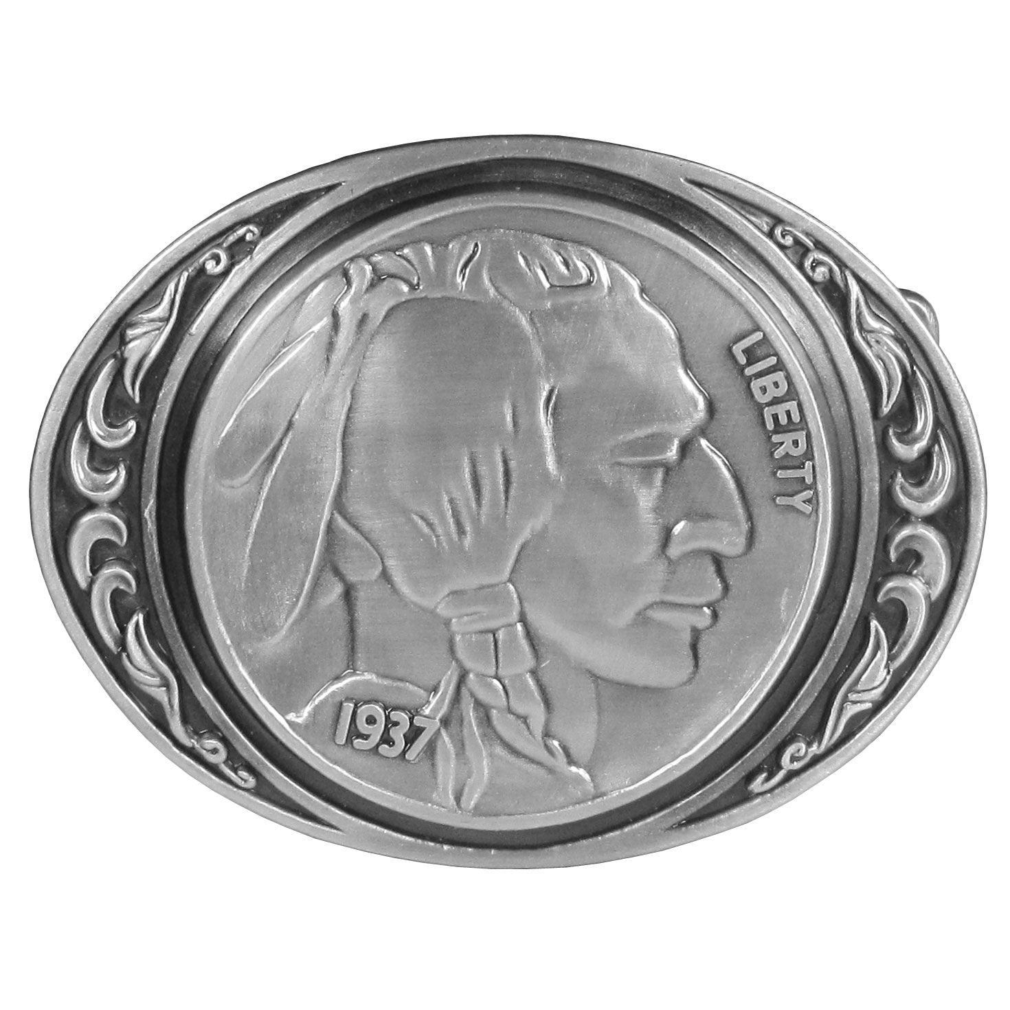 Indian head belt discount buckle