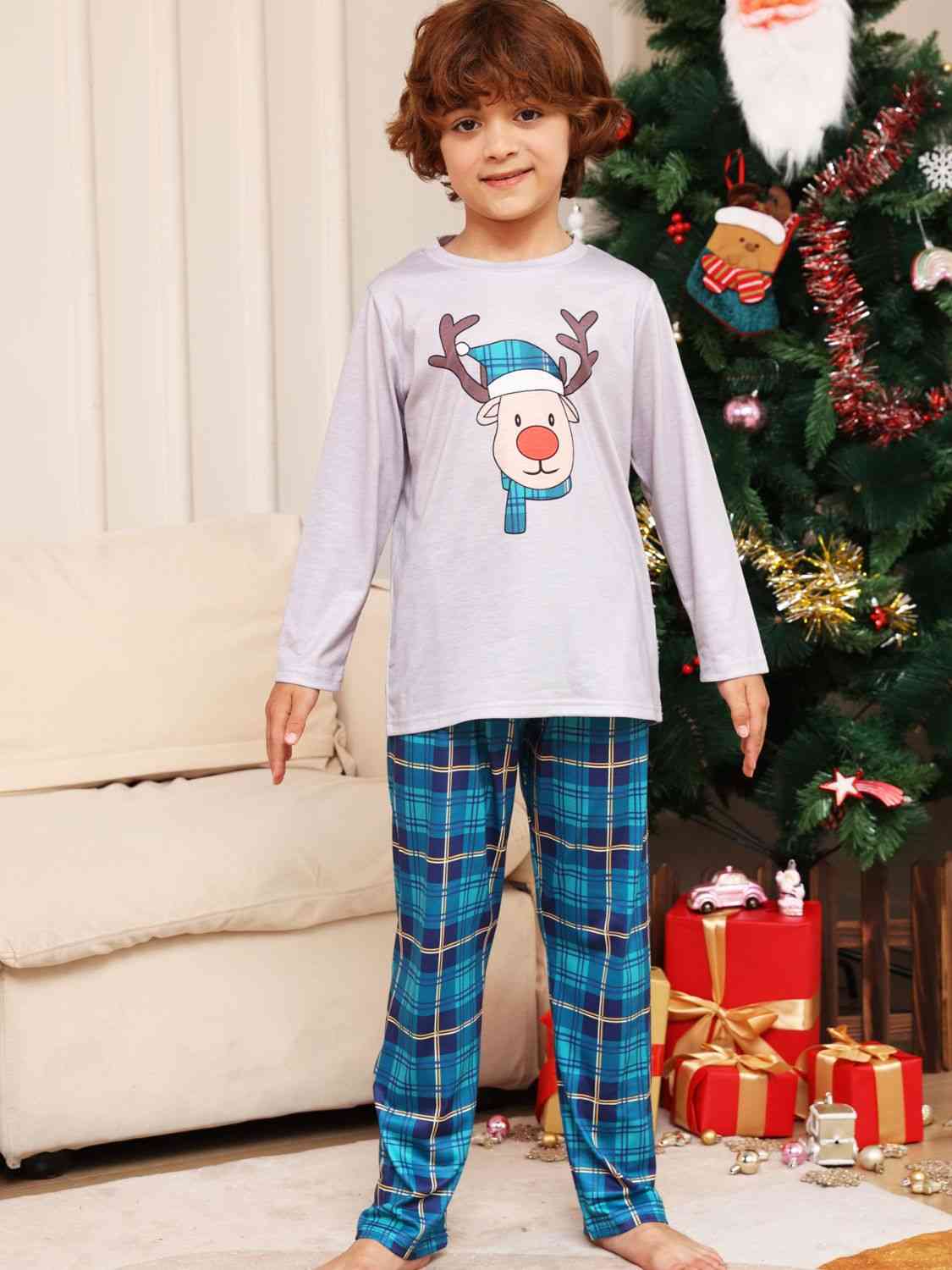 Indianapolis Colts NFL Christmas Plaid Family Pajamas Set Gift For