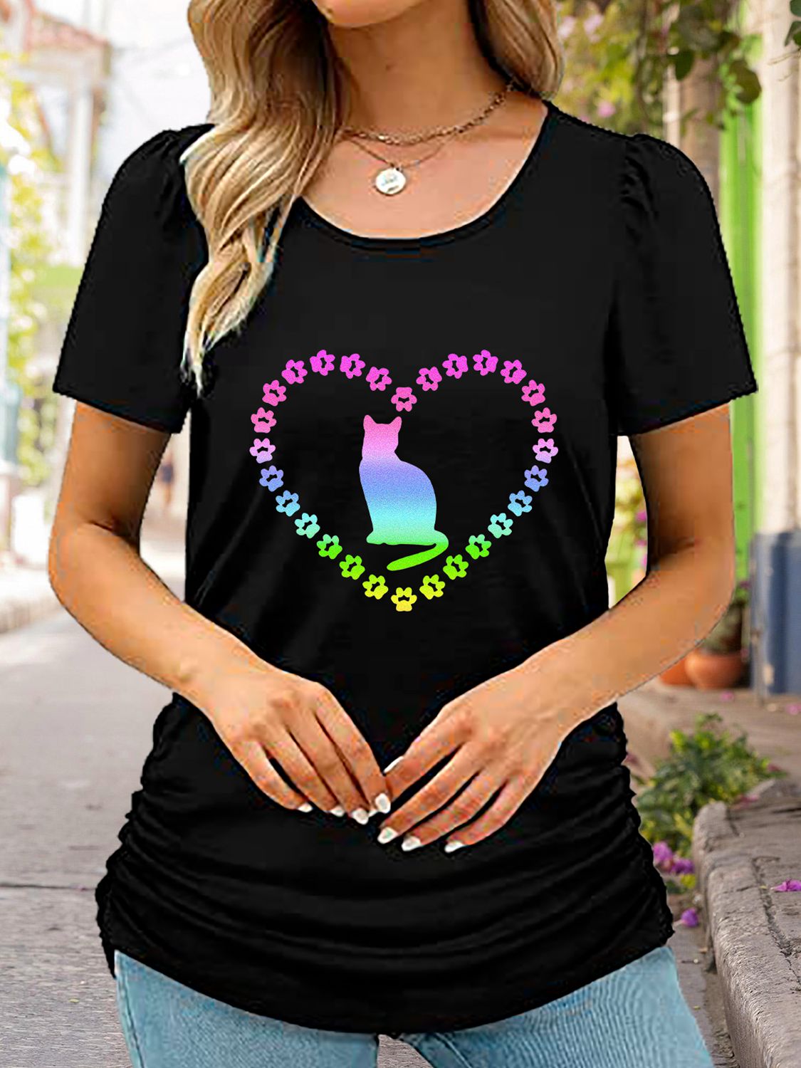 New Las Vegas Raiders Rhinestone New Womens Sizing VNeck T-shirt S