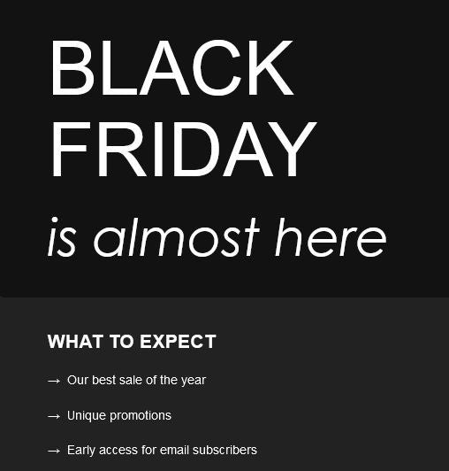 BLACK FRIDAY 2023 - Flyclothing LLC