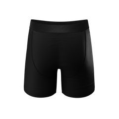 The 009 | Black Tuxedo Ball Hammock® Pouch Underwear - Shinesty