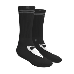 The 009 | Tuxedo Heel Hammock™ Crew Socks