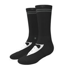 The 009 | Tuxedo Heel Hammock™ Crew Socks