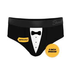 The 009 | Black Tuxedo Ball Hammock® Pouch Underwear Briefs