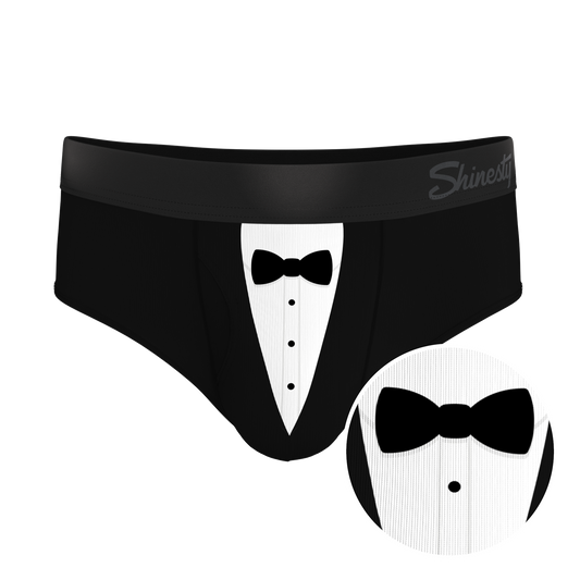 The 009 | Black Tuxedo Ball Hammock® Pouch Underwear Briefs