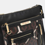 Nicole Lee USA Geometric Pattern Crossbody Bag Trendsi