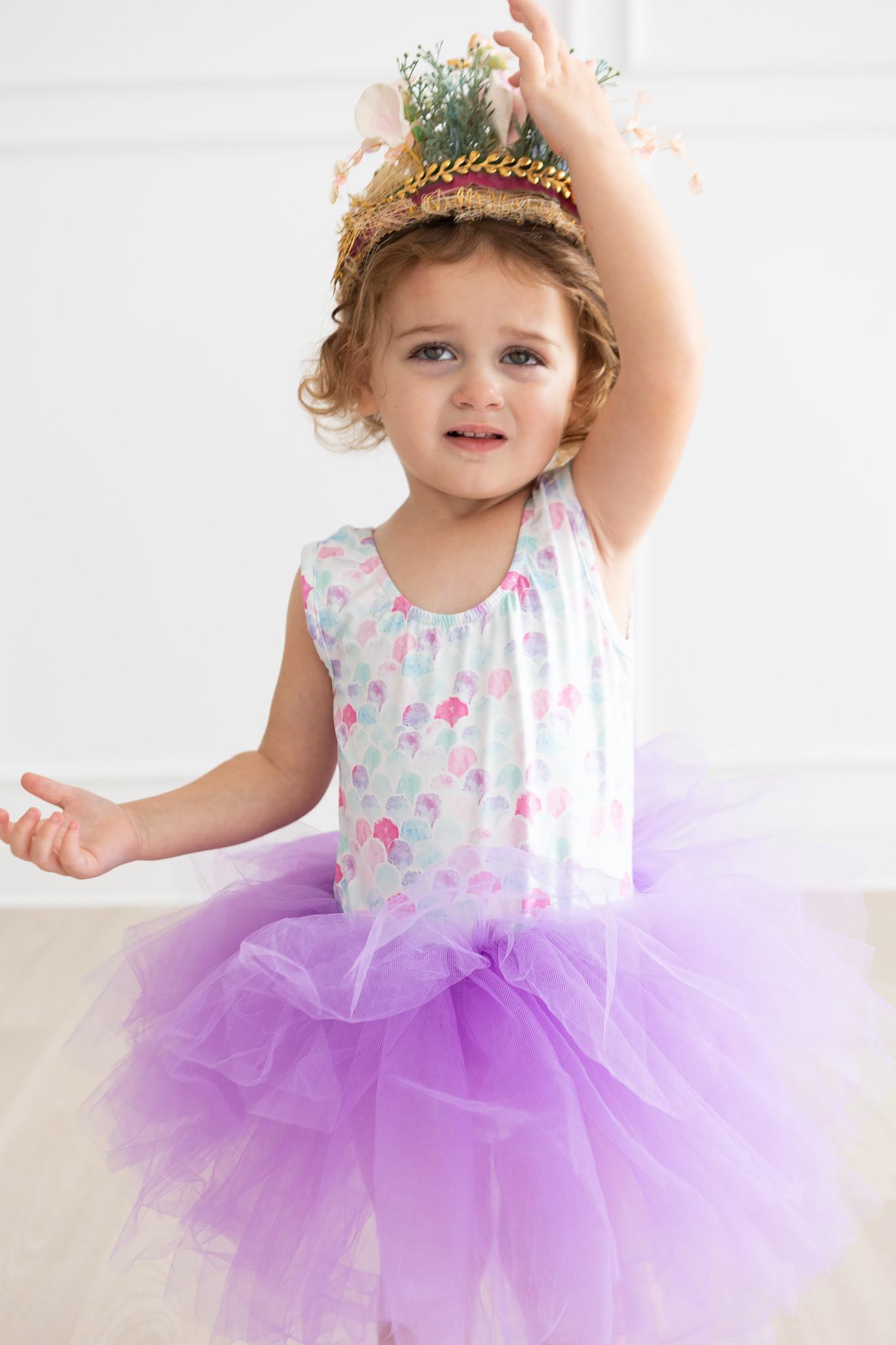 Mermaid Scales Tank Tutu Leotard - Mila & Rose ®