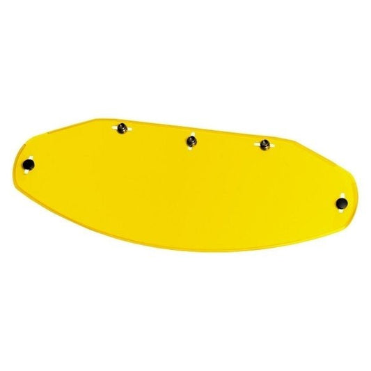 02-507 5 Snap Flat Sheild - Amber - Daniel Smart Manufacturing