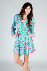 The Kentucky Fried Daily Double | Derby Roses Wrap Dress