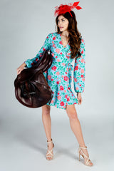 The Kentucky Fried Daily Double | Derby Roses Wrap Dress