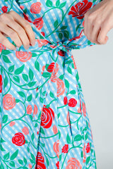 The Kentucky Fried Daily Double | Derby Roses Wrap Dress