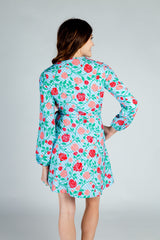 The Kentucky Fried Daily Double | Derby Roses Wrap Dress