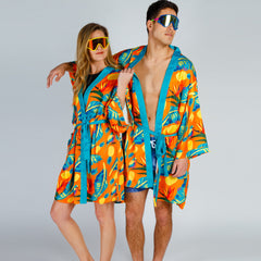 The Cruise Ship Casanova | Hawaiian Party Kimono