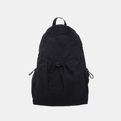 Drawstring Nylon Backpack Bag - Trendsi