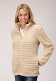 Roper Womens Faux Mink Fleece Jacket Pullover