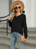 Round Neck Long Sleeve T-Shirt