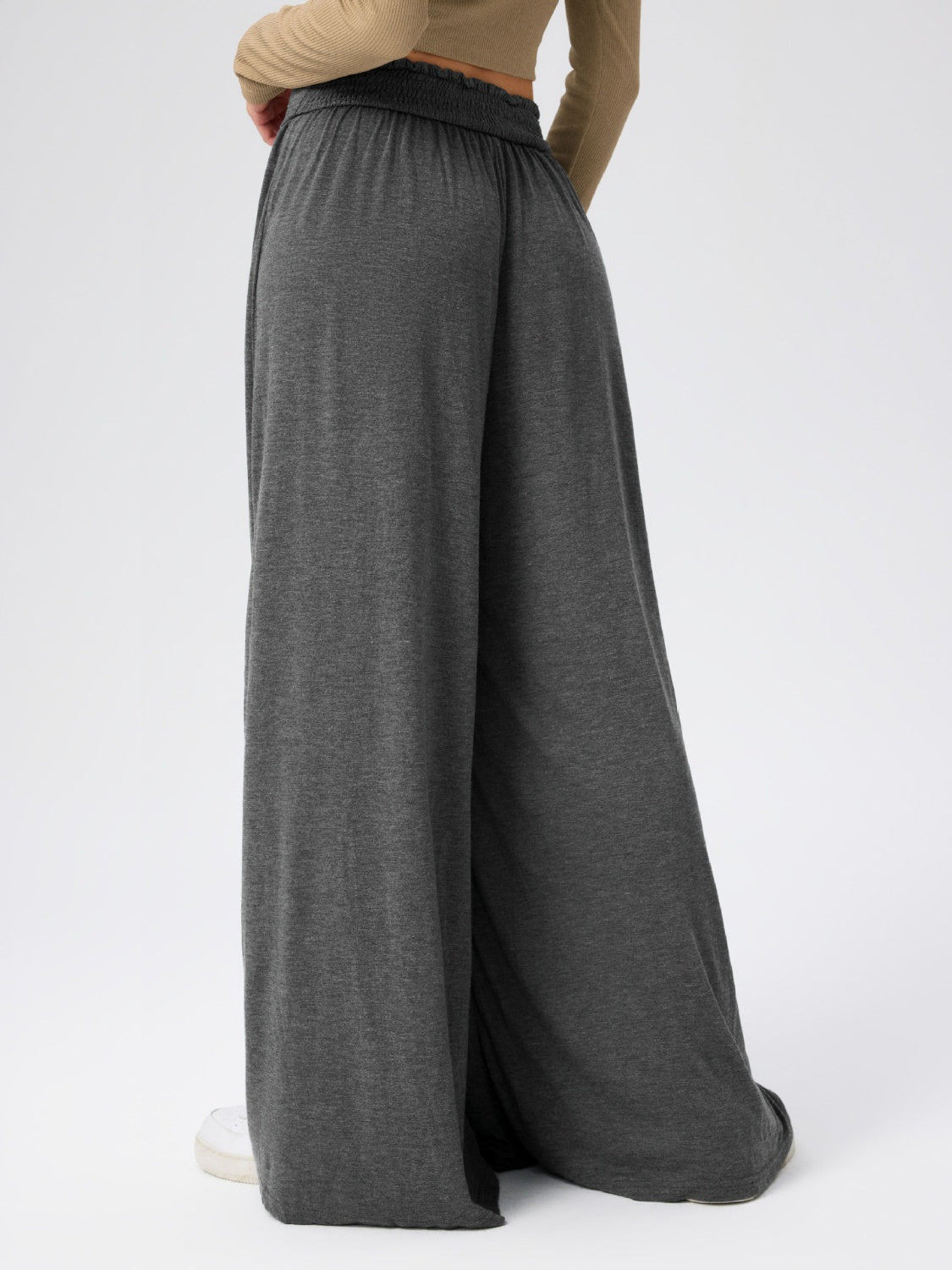 High Waist Wide Leg Pants Trendsi