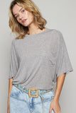 POL Round Neck Half Sleeve T-Shirt