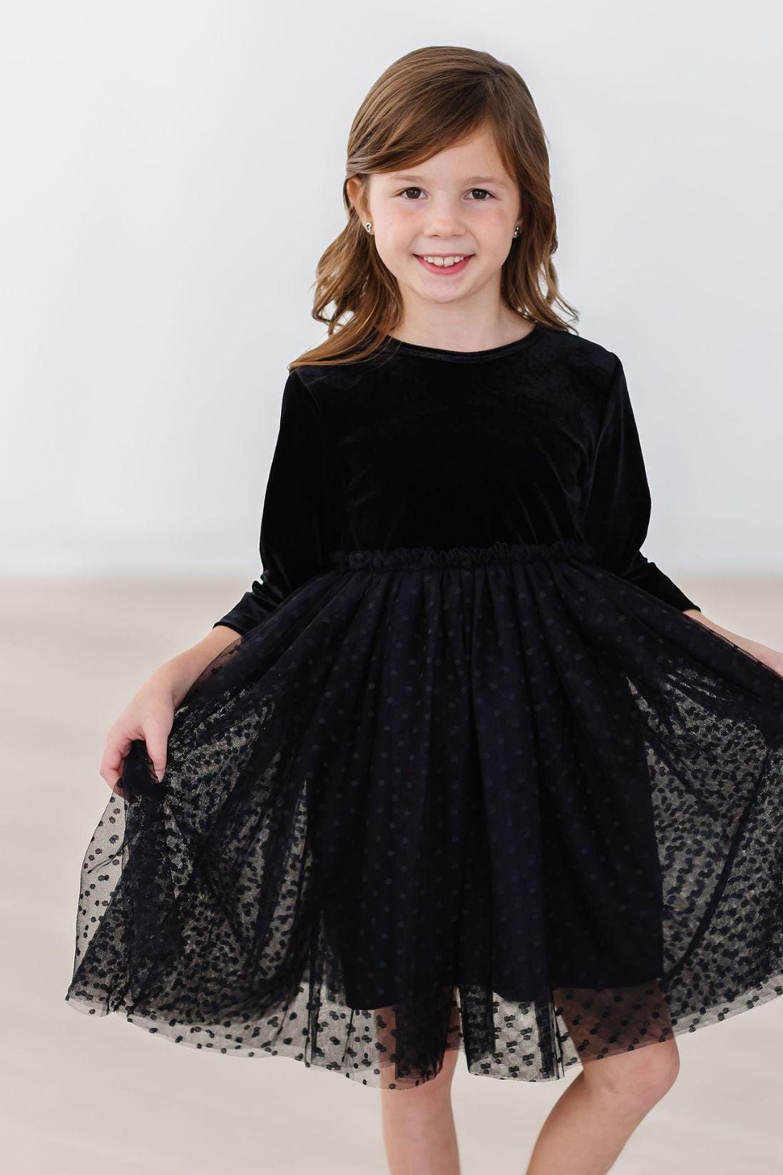 Black Velvet Tutu Dress - Mila & Rose ®