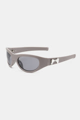 Polycarbonate Frame Cat-Eye Sunglasses