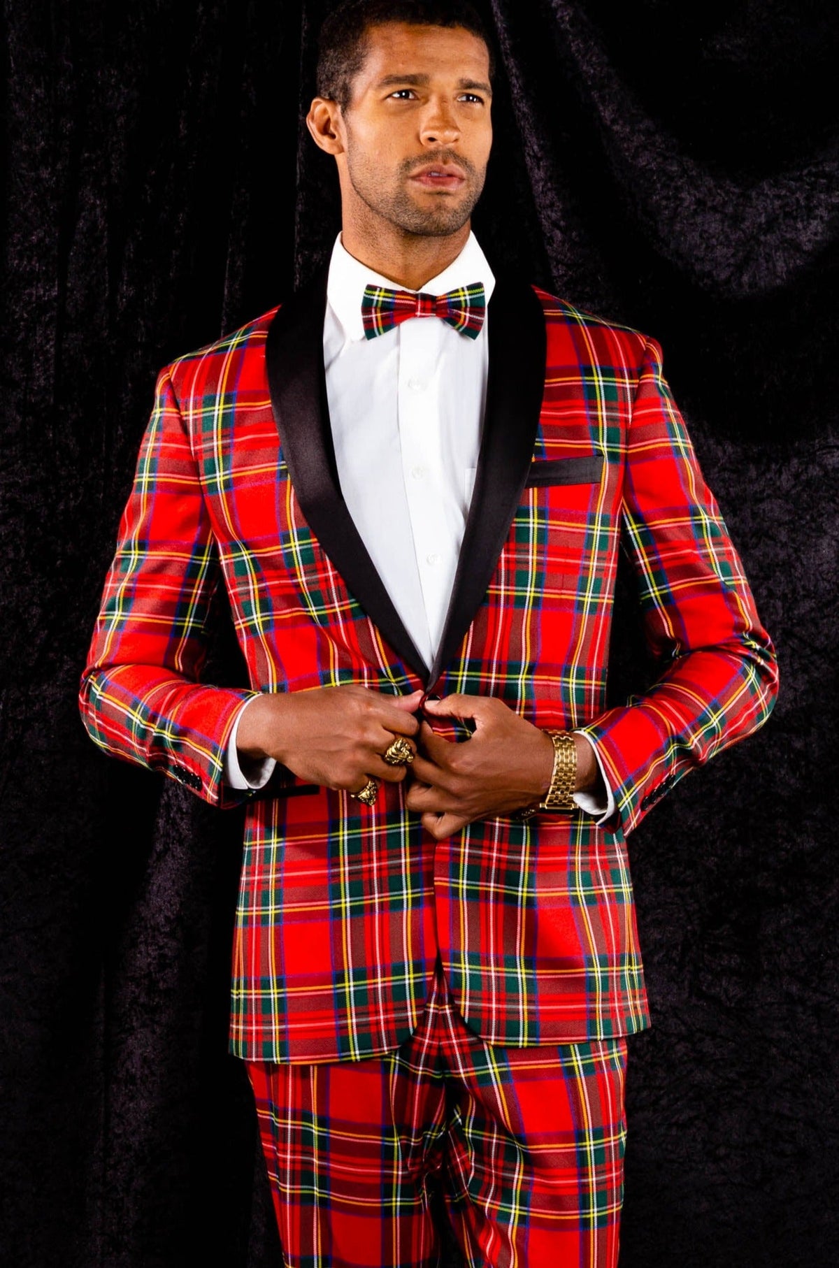 The Rockefeller | Tartan Plaid Tuxedo