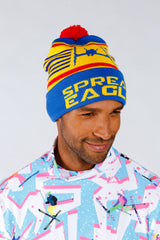 The Spread Eagle | Retro Ski Beanie