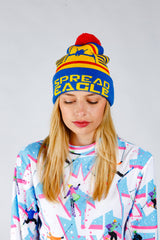 The Spread Eagle | Retro Ski Beanie