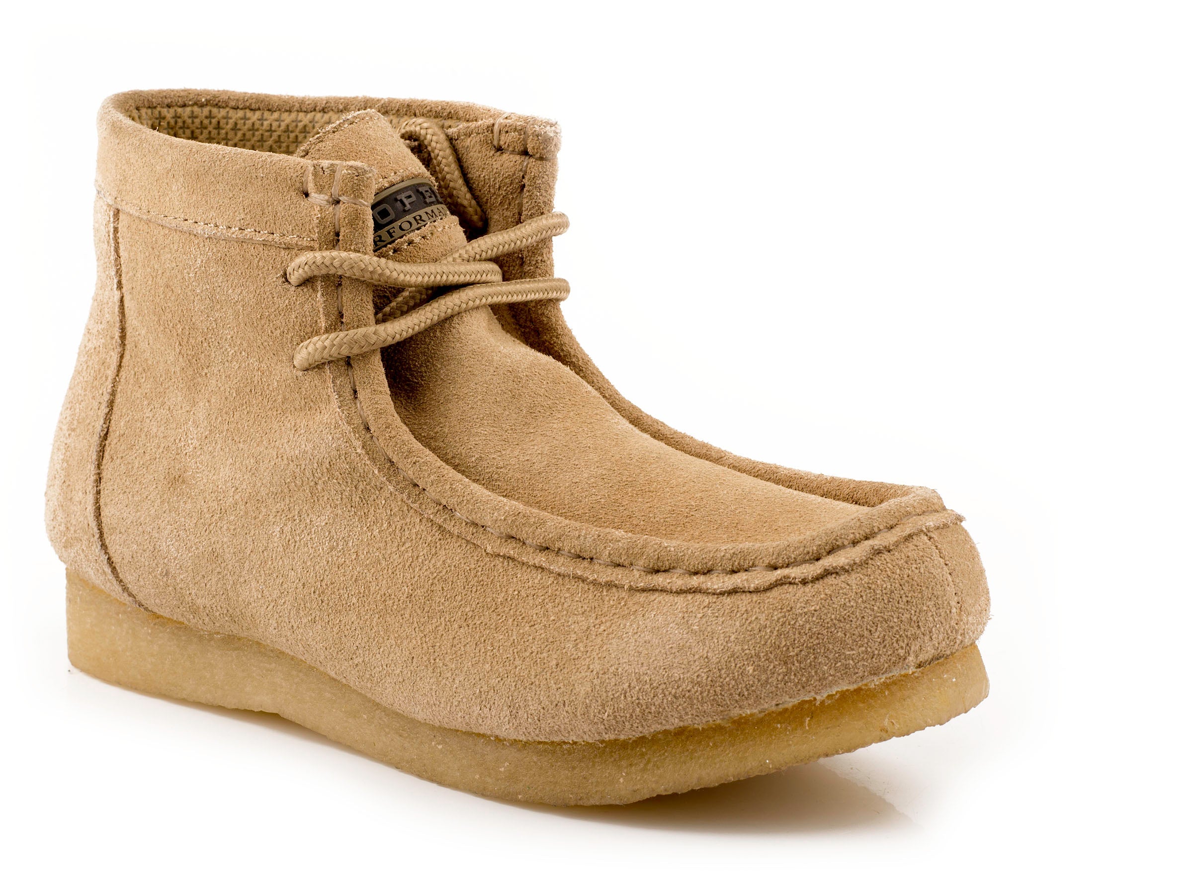 Roper Little Boys Tan Suede Chukka - Roper