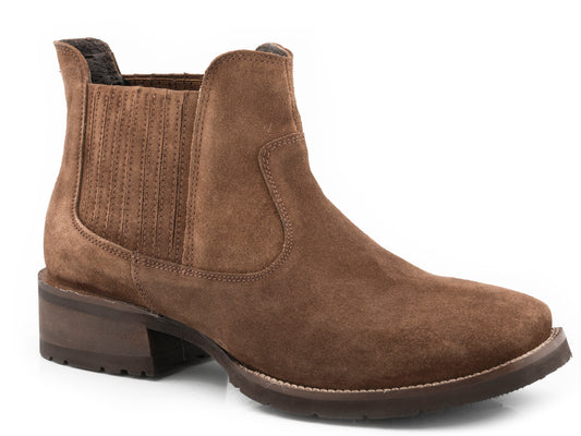 Roper Mens Brown Cow Suede Upper