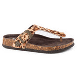 Roper Womens Faux Leopard Hair On Hide