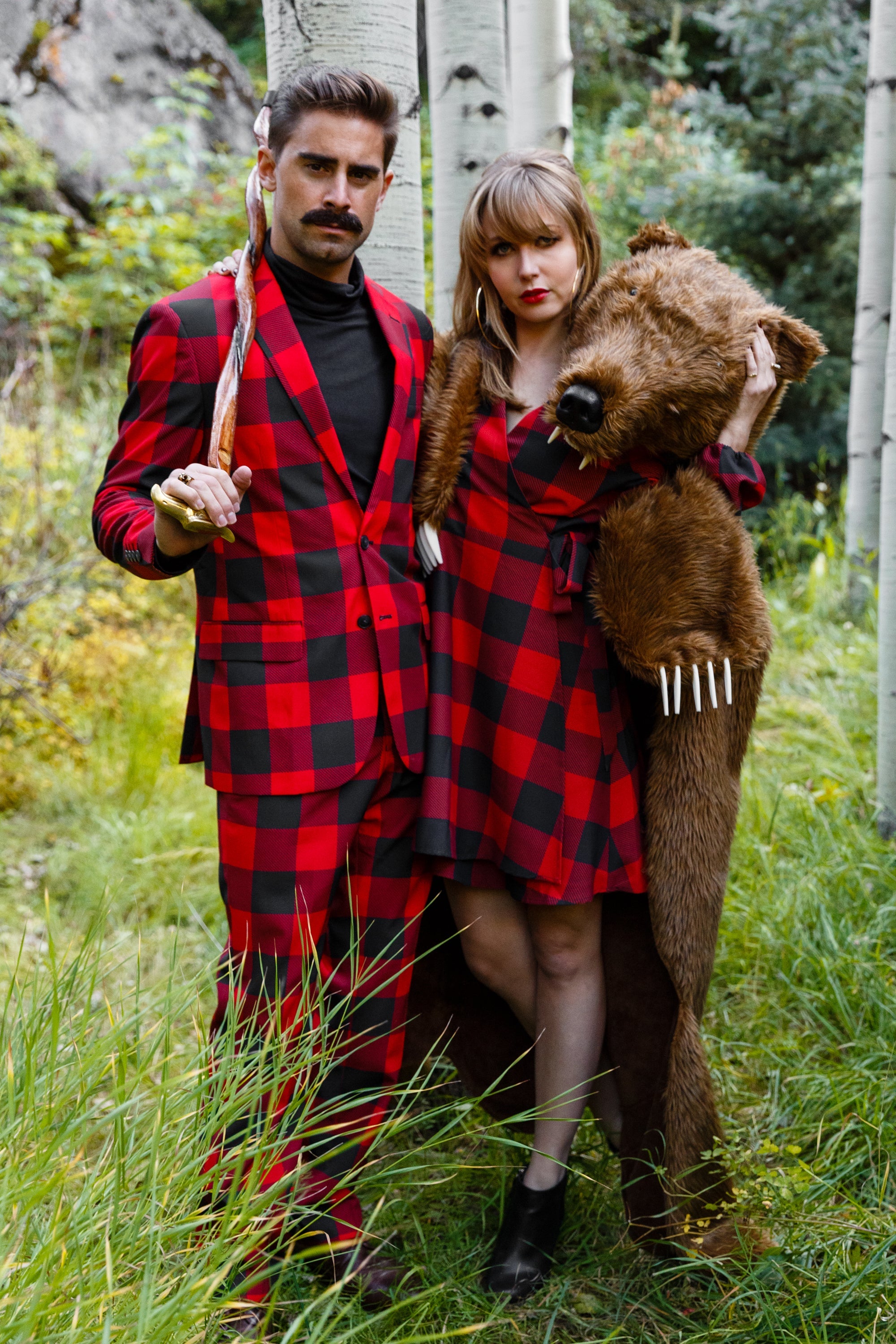 The Red & Black Lumberjack | Buffalo Check Suit