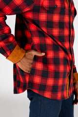 The Maple Mob | Buffalo Check Stretch Flannel