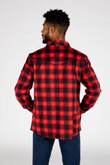 The Maple Mob | Buffalo Check Stretch Flannel