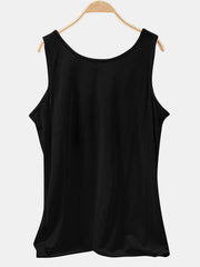 Scoop Neck Wide Strap Tank Trendsi