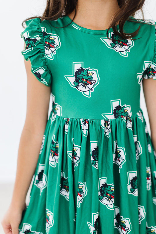 Southlake Carroll Dragons Flutter Twirl Dress