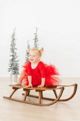 Red 3/4 Tutu Leotard - Mila & Rose ®